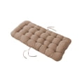 thumbnail image 1 of Non-Slip Rocking Chair Cushion Extra Large Chair Pads with High Back Linen Cushion for Rocking Chair Pack of 1 Coffee, 1 of 6