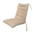 thumbnail image 1 of Non-Slip Rocking Chair Cushion Set with Thick Padding, Includes Seat Pad & Back Pillow with Ties for Indoor Living Room Rocker, 18x40 Inches, 1 of 6