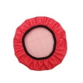 thumbnail image 1 of Non-Slip Round Bar Stool Covers 14x14 Inch - Waterproof Leather Seat Covers with Elastic Band | Kitchen Stool Protector for Home, Restaurant & Pub (Red), 1 of 6