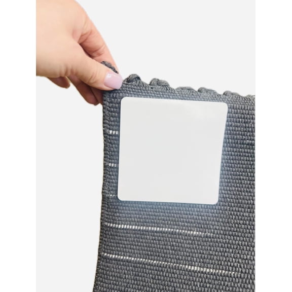 Non-Slip Rug Grippers, Rug Liners, Carpet Stays, Floor Mat Holders, Rug Holders, Reusable Rug Tapes, Washable Rug Tapes for Kitchen, Bathroom, Living Room, Bedroom, Dining Room Set of 4