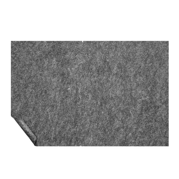 Non-Slip Rug Pad 2x8 ft, 1/4" Thick Carpet Cushioning - 7.875' Actual Size, Polyester Felt & Latex, Area Rug Pad for Hardwood Floors