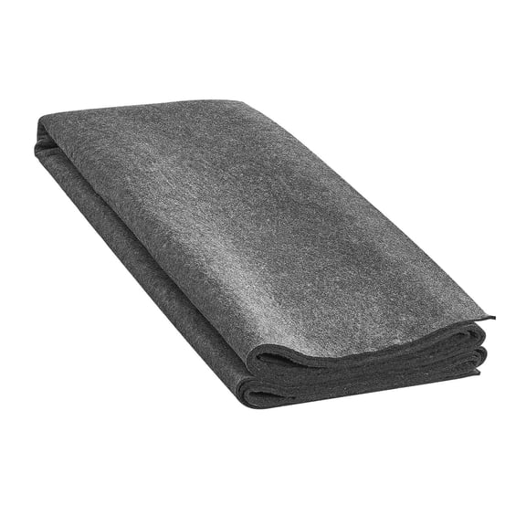 Non-Slip Rug Pad 4 Feet by 6 Feet Gripper Carpet Underlay 0.47 Inch Thick for All Floor Types - Durable and Protective