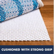 Non Slip Rug Pad Gripper 2 x 4 ft Extra Cushioned Pads by Slip-Stop
