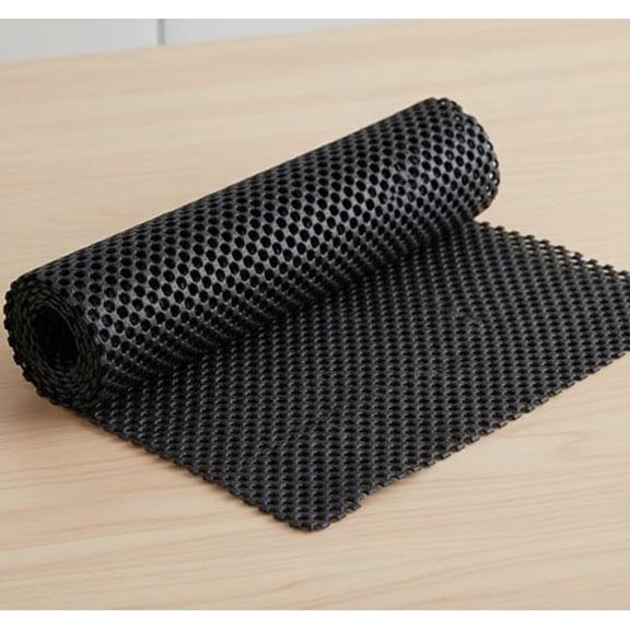 Non Slip Rug Pad Gripper 2 x 5 Feet Extra Thick Pads Carpet Pads for Area Rugs Keep Your Rugs Safe and in Place on Hardwood Floor (Black)