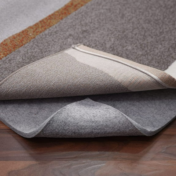Non Slip Rug Pad Gripper - 8x10 Feet 1/8" Extra Thick Felt Under Rug for Area Rugs and Hardwood Floors,Super Cushioned Non Skid Carpet Padding