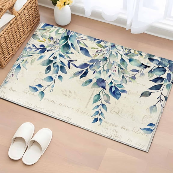 Non-Slip Rug Pad Rugs Rectangle Area Rugs 2x3Ft Soft Carpet Pads for Living Room Kids Room,