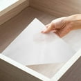 thumbnail image 1 of Non-Slip Shelf Liner, PVC Cabinet Drawer Liner, Washable Reusable Kitchen Cabinet Refrigerator Pantry Shelf Mat, Easy to Cut Protective Liner for Shelves, Drawers, Closets and Storage Organization, 1 of 8