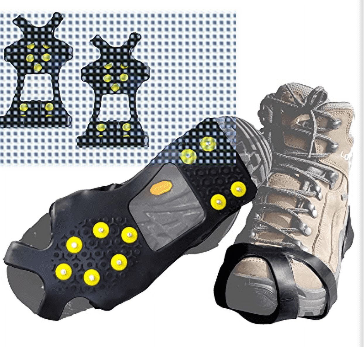 Non-Slip Shoe Cover,Ice Snow Grippers,Over Shoe Boot Traction