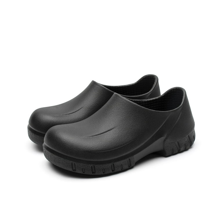Non Slip Men's Shoes Oil Water Resistant for Kitchen, Garden