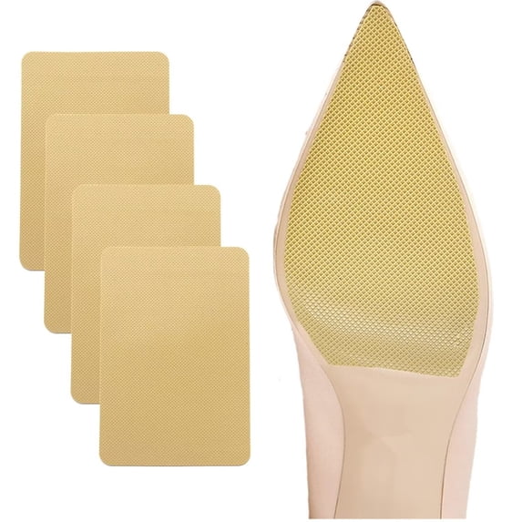 Non Slip Shoes Pads 4 Pairs Self Sticky Heel Grips Sneakers Filler Semicircle Drop Shape Liner Insert Insole Adjustable Cushion Pads Sole Protector for High Heel Flat B183