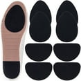 thumbnail image 1 of Non-Slip Shoes Pads, 8 Pcs Anti-Slip Shoe Grips on Bottom of Shoes, Thickened Silicone Self-Adhesive Sole Protector (Black-2 Shapes), 1 of 6