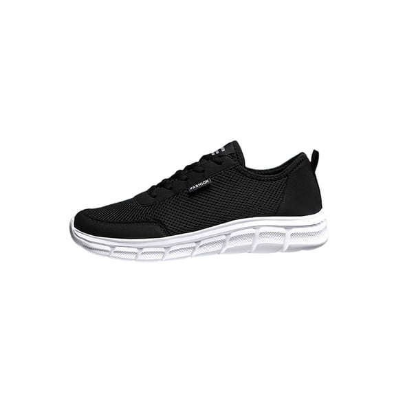 Non Slip Shoes for Men Knit Mesh Breathable Comfor Sport Walking Running Sport Casual Sneakers Size 10