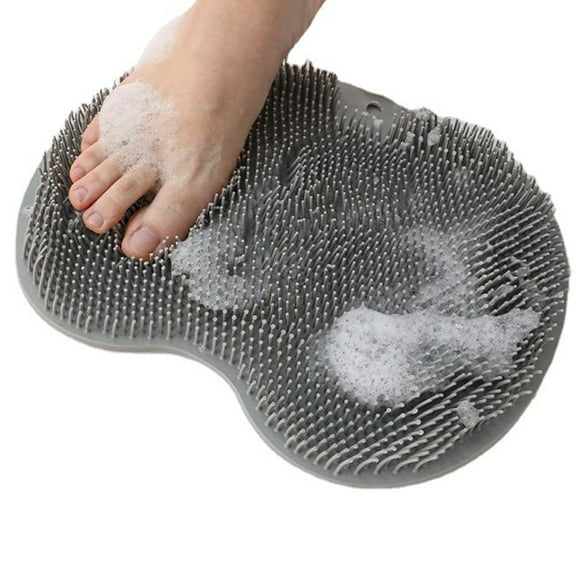 Non-Slip Shower Foot Massager Mat: Multifunctional, Suction Cup Design, Bath Massage Brush, Bath Supply