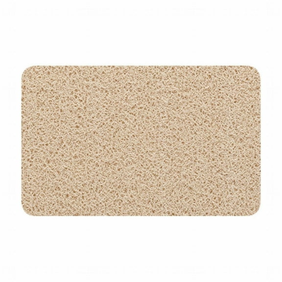 Non-Slip Shower Mat 24x16 Inch With Drain Holes, No Suction Cups PVC Bathtub Mat, Quick Dry Bathroom Floor Mat for Tub, ​​Easy Clean Spa MatAnti Slip Bath Essentials