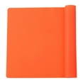 thumbnail image 1 of Non-Slip Silicone Kitchen Counter Mat, Heat Resistant Countertop Protector Pad, Silicone Placemat for Appliance, Easy Clean Trivet Mat for Dining Table Orange, 1 of 9