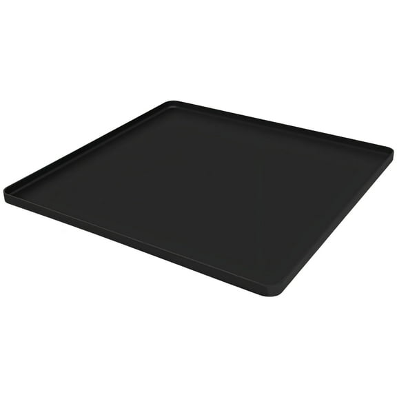 23 x 23 inch Non-Slip Silicone Mini Fridge Mat, Refrigerator Freezer Silicone Pad, Waterproof Protection Pad for Washer Dryer, Multi-Purpose Silicone Mat for Laundry Room Kitchen Appliances
