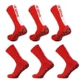 thumbnail image 1 of Non Slip Soccer Socks 3 Pairs Anti Slip Grip Sports Socks, 1 of 10