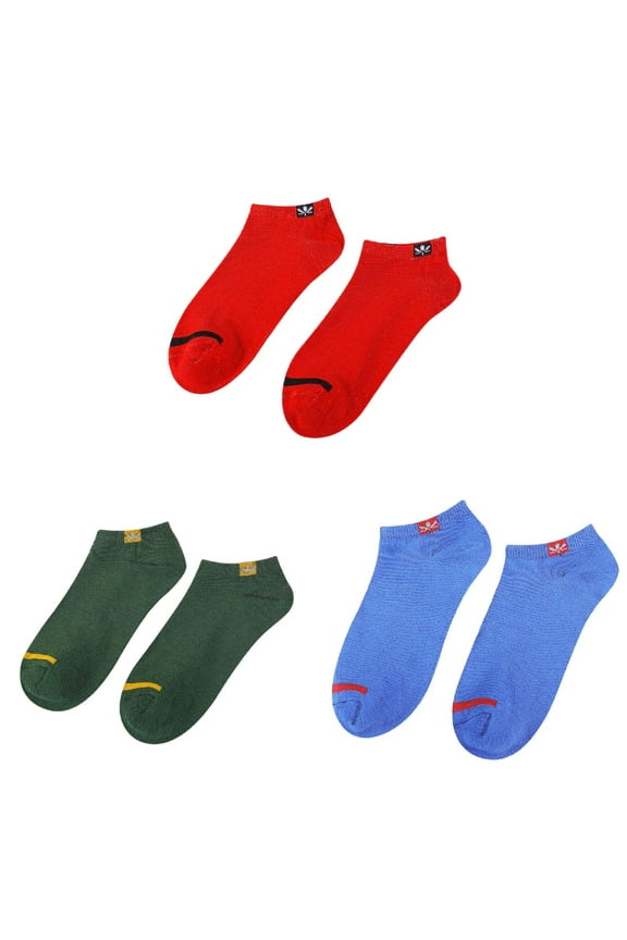 Non-Slip Sock Slippers Men -Thin Elastic Short Silk Little Pineapple Heap Stockings,Blue Polyester Boat Socks