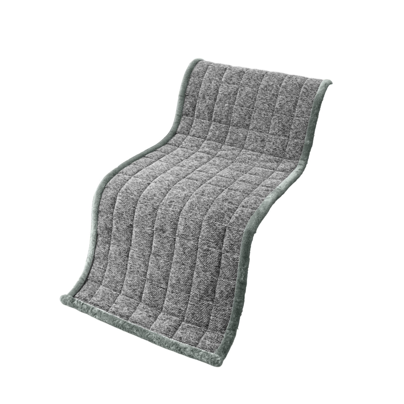 Non-Slip Sofa Cushion Non-Slip Sofa Cushion, Thick Plush Quilted Bench Pad, Warm Seat Cover for Couch and Chair, 51x20 Inches, Gray Thick Bench Pad