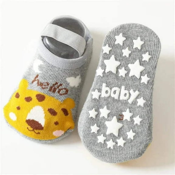 Non-Slip Soft Cotton Socks for baby boys and girls