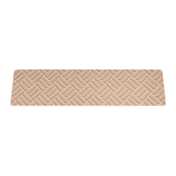 Non-Slip Stair Tread Mats, Large Size Self-Adhesive Stair Rugs, Embossed Pattern Staircase Protectors, Anti-Slip Floor Pads for Wooden Steps, Stain-Resistant Safety Mats