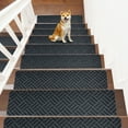 thumbnail image 1 of Non-Slip Stair Treads, 8x30 Inch Stair Mats with Adhesive Backing - Soft Polyester Carpet Runner for Kids, Elders & Pets - Gray/Beige/Brown/Dark Gray - Easy to Clean & Cut to Size, 1 of 6