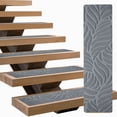 thumbnail image 1 of Non-Slip Stair Treads with Self-Adhesive Backing, Heavy Duty Polyester Carpet Stair Mats for Indoor Steps, Pet & Kld Safe Anti-Slip Rug, Pre-Cut Stair Runners for Home Safety, 1 of 6