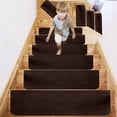 thumbnail image 1 of Non-Slip Stair Treads for Wooden Steps, Indoor Carpet Mats, Washable and Reusable, Suitable for Elderly Safety, Easy Install Anti-Fall Solution, 1 of 6