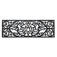 thumbnail image 1 of Non-Slip Step Mats,Rubber Stair Mats,Outdoor Rubber Stair Treads,Solves Slippery Step Issue, Ornate Scroll Design for Porch & Patio Stairs, 1 of 7