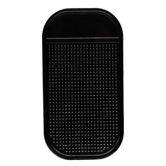 Non-Slip Sticky Gel Pad Holder for Car Dashboard, Thick Anti Slip Grip Mat for Cell Phone, Radar Detector, Tablet, GPS, Keys or Sunglasses, Small 2.5” X 5"