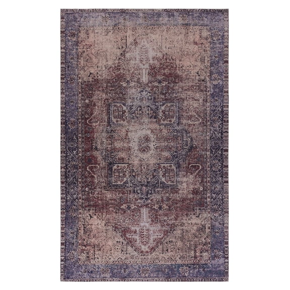 Machine Washable, Foldable - 5x8 Area Rug for Daily Use in Home