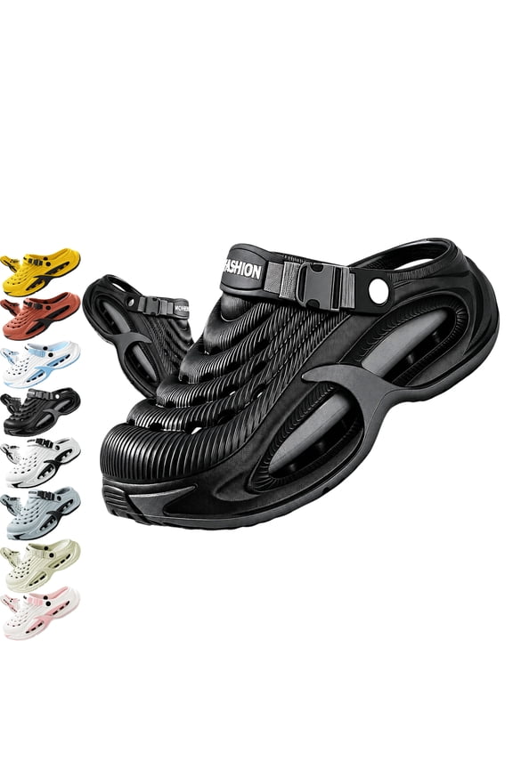 Non Slip Summer Sneakers for Men & Woman, 3D Performance Cloud Clogs, Arch Support EVA Clogs, Quick Drying Non-Slip Garden Clogs, Comfortable Cushion Platform Beach Sandals Outdoor Water Shoes