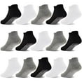 thumbnail image 1 of Non Slip Toddler Socks 15 Pairs Anti Skid Toddler Ankle Socks Non Skid Low Cut Socks for 1-7 Years Boys Girls, 1 of 5