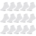 thumbnail image 1 of Non Slip Toddler Socks 15 Pairs Anti Skid Toddler Ankle Socks Non Skid Low Cut Socks for 1-7 Years Boys Girls, 1 of 5