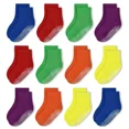 thumbnail image 1 of Non-Slip Toddler Socks With Grips 12 Pairs Kids Anti Slip Sticky Socks For Infant 6-12 Months 1-10 Years Kids Toddler Slipper Socks, 1 of 5