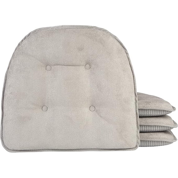 Non-Slip Tufted Chair Cushions for Dining Room, Kitchen and Office Use ...