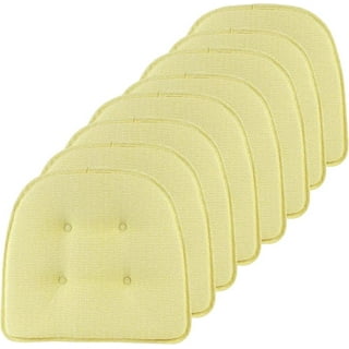 Walmart yellow chair cushions hotsell