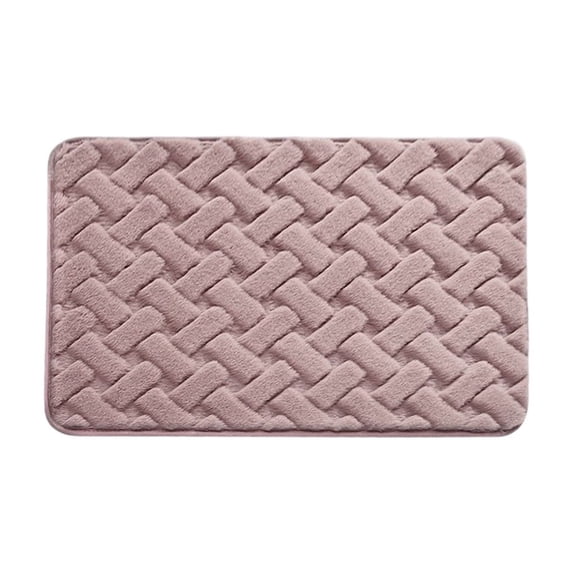 Non Slip Water Absorbent Bathroom Floor Mat – Soft Cozy Foam Cushioning, Fast Drying, Anti-Slip Backing for Bathroom, Kitchen, Laundry, Entrance & More