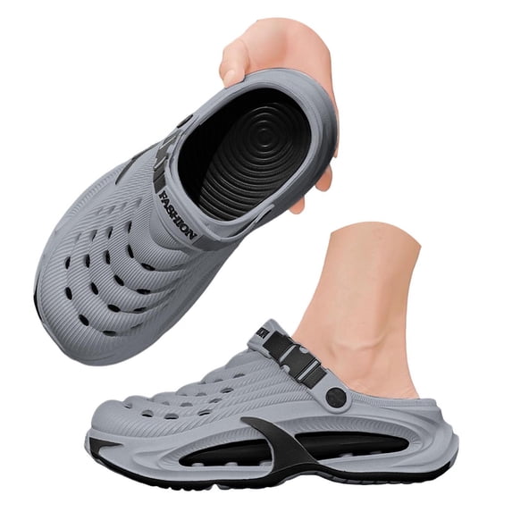 Non Slip Waterproof Clogs for Men Women Breathable Platform Sandals Beach Shower Garden Slippers Shoes Size 5.5-10.13