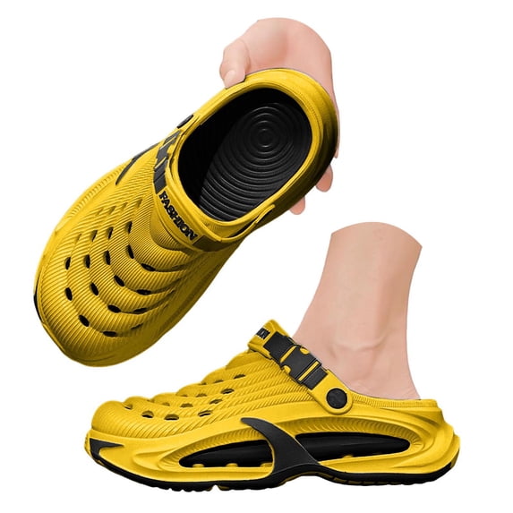 Non Slip Waterproof Clogs for Men Women Breathable Platform Sandals Beach Shower Garden Slippers Shoes Size 5.5-10.24