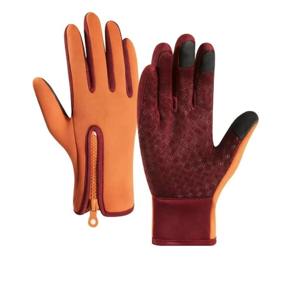 Non-Slip Waterproof Gloves – Windproof & Fleece-Lined for Men & Women, Size XL, Ideal for Winter Outdoor Activities, Walking, Driving & Daily Use, Ensures Warmth & Dryness