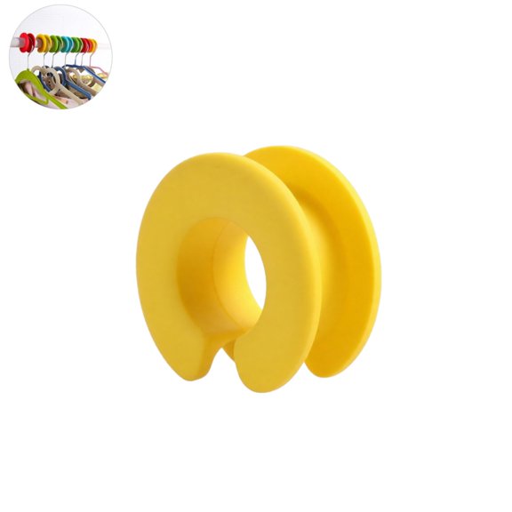 Non-Slip Windproof Clothes Hanger Clips, Round Tube Fixed Buckles for Outdoor Drying Rack