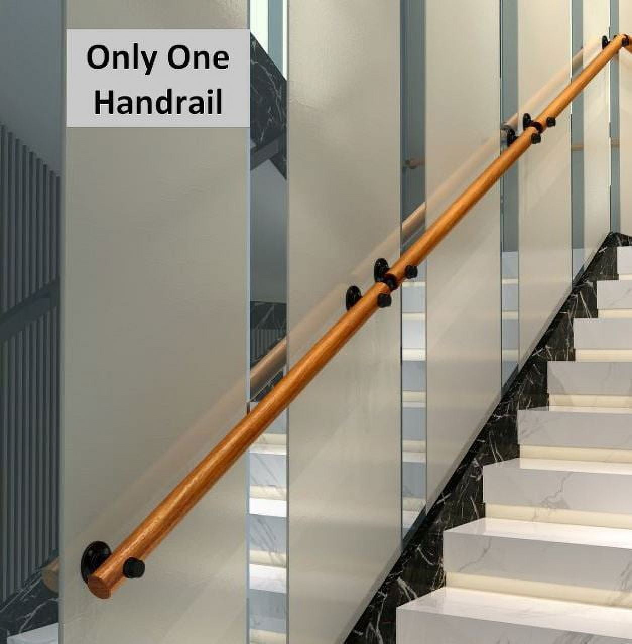 Non Slip Wood Handrails For Indoor