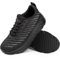 thumbnail image 1 of Non Slip Work Shoes for Women in Food Service - Water & Slip Resistant Sneakers for Restaurant Chefs and Nurses - Comfortable Standing All Day Long Zapatos Antideslizantes para Mujer Black 6, 1 of 7