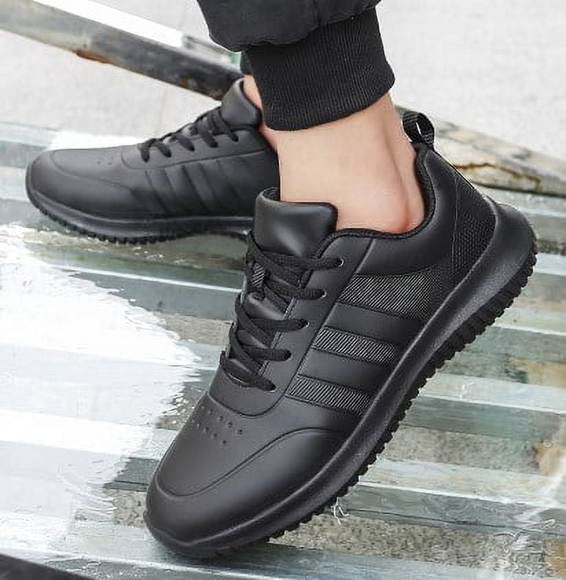 Non Slip Work Shoes for Men Waterproof Slip Resistant Food Service