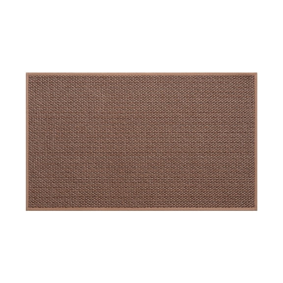 Non-Slip Woven TRP Material Indoor Outdoor Entrance Door Mat Runner Rug for Home Office Floor Protection 1-Pack