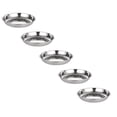 thumbnail image 1 of Non Stainless Steel Plate Disc Flat Plate Plate Shallow Plate Deep Plate Stainless Steel Plate Plate Plate Plate Cutlery 5PCS, 1 of 6