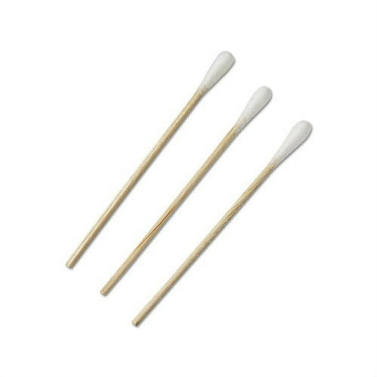 Non-Sterile Cotton Tipped Applicators, Wood, 3 Non-Sterile Cotton Tipped Applicators, Wood, 3