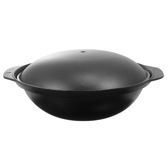 Small Nonstick Aluminum Casserole Pot with Ceramic Coating, Cast Aluminum Stew and Cooking Pot for Kitchen Use
