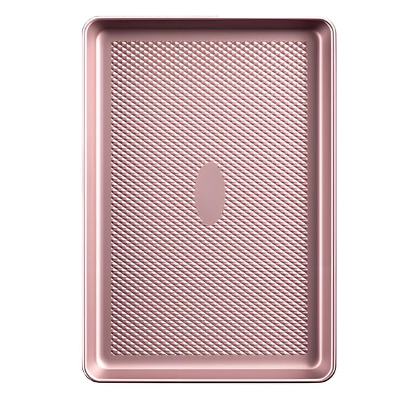 Non Stick Bakeware Heavy Duty Steel Cookie Sheet For Even Heating Oven Baking Pans For Baking Roasting And Cooking Toaster Oven Cookware Nonstick Cookie Sheet Set Sheet Pan Small Stoneware Baking